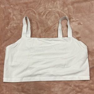 Aerie White Sports Bra